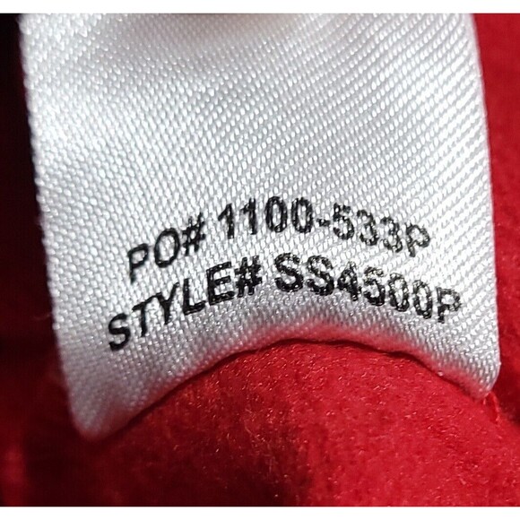 Harry Styles On Top Of The World Harry’s Here House Hoodie Pop Up RED Hoodie EUC - Picture 11 of 12